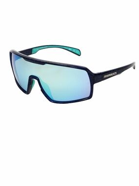 Panama Jack Blue Wrap Around Unisex Sunglasses - 100% UV Protection